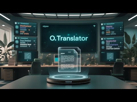 How to quickly translate PDF using O.Translator