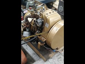 Old Salvage Yard Kohler Generator: First Start!