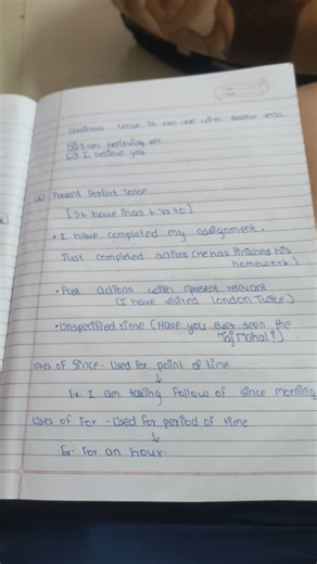 Continous tense is not use to save verbs. Iam beleving wow. I b... | Filo