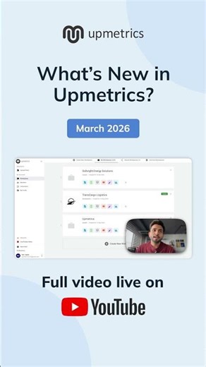 See What's New In Upmetrics [March 2026] | AI-Powered Industry Research Reports