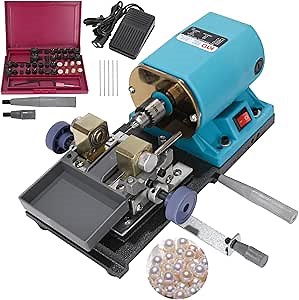 480w Pearl Drilling Machine - Pearl Drilling Kit,110v Drilling Machine,Jewelry Drill Press,Rock Drill for Jewelry Making
