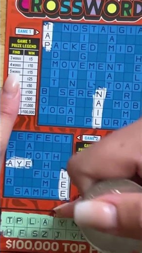 I Hit the Bonus Word on 50X Cashword 🎟️ | $10 Ticket Reveal