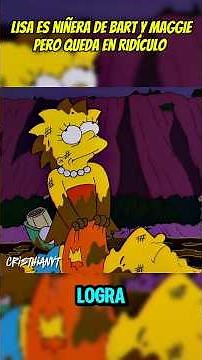 Lisa babysits for Bart and Maggie and Bart makes her life miserable #thesimpsons Marge Homer