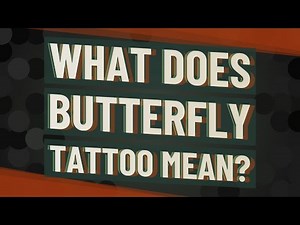 What does butterfly tattoo mean?