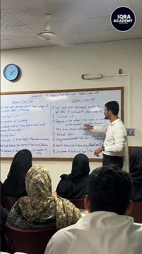 Political Science Class at IQRA Academy.