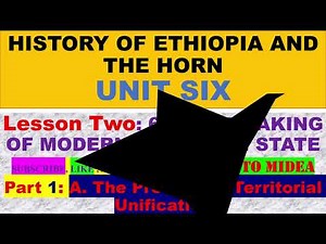 6 2 History of Ethiopia and the Horn Part 1