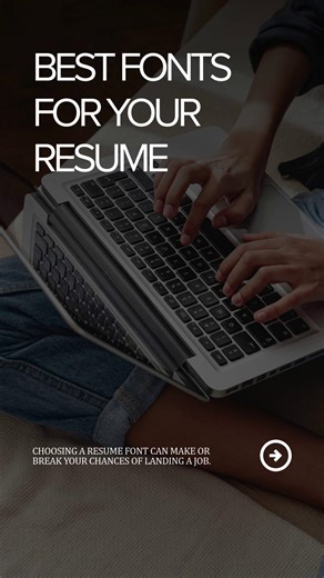 Your resume font plays a bigger role than you might think. Choosing a clean, professional font helps recruiters read your resume easily and creates a strong first impression. On the flip side, a cluttered or overly stylized font can work against you. (And please, no Comic Sans. 👀) Here's the top 3 fonts recruiters prefer. And if you want even more flexibility, our resume builder offers 100 professional font styles to choose from. For a deeper dive, check out this helpful guide on choosing the b
