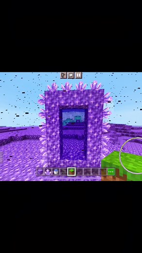 Exploring the Amethyst World Portal in Minecraft