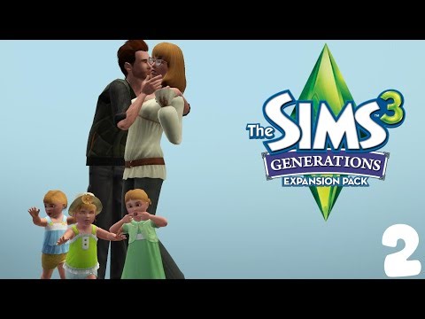 Let's Play: The Sims 3 Generations - (S3, Part 2) - Sunset Valley