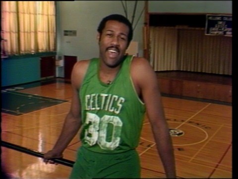 M.L. Carr in a fundraising promo for Channel 2 in 1983 | GBH Archives