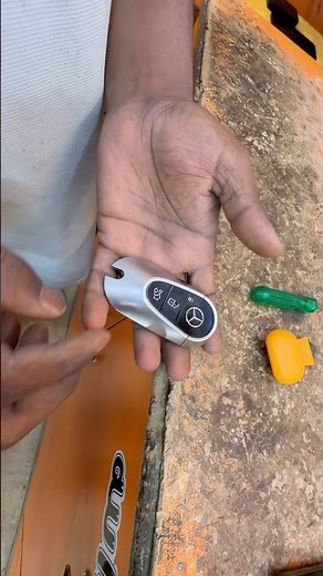 How to Change Mercedes Remote Battery (Easy Steps) #remotework #carremote #Replacebattery