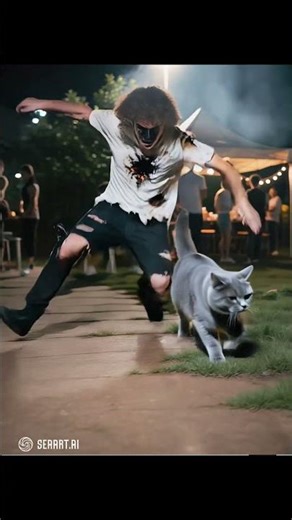 A cat that looks docile can be the most dangerous one!