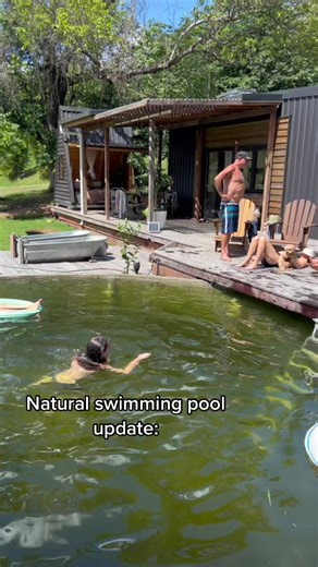 Off-Grid Natural Swimming Pool Update: Cottagecore Dreams Come True