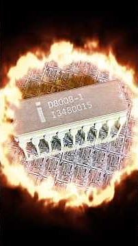 Famous Intel 8008 from 1972. Donated by @enter-technikwelt