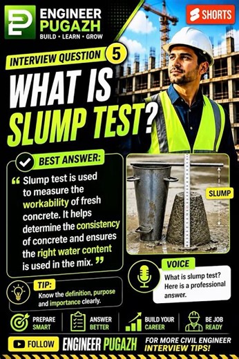5. CIVIL ENGINEER INTERVIEW QUESTIONS & ANSWERS 🏆