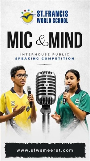 Mic & Mind – Interhouse Public Speaking Competition | SFWS