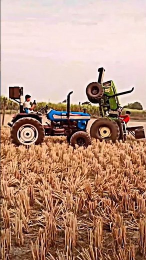 Nishu deswal 🫶❤️‍🩹... #farming #nishudeshwal #tractorstunt240 #tractor #tractorstuntaccident