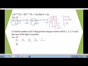 # Grade 12 Math (2025 Old Qs - Ch 5 - Section B)