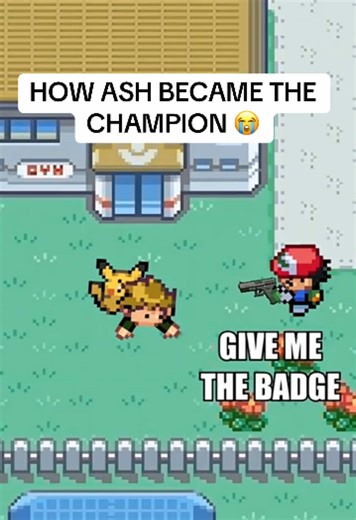 How Ash became the champion 😭 #pokemon #pokémon #ashketchum #nintendo #pikachu