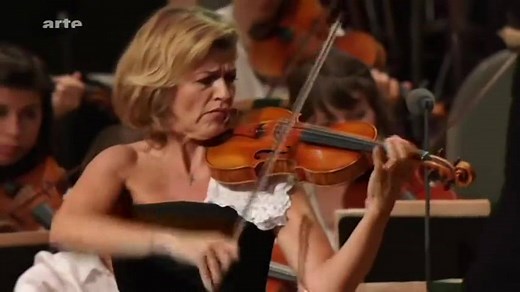 The great superstar violinist Anne-Sophie Mutter, playing Sarasate's Carmen Fantasy, with Tanglewood Youth Orchestra, conducted by Andris Nelsons. https://www.youtube.com/watch?v=kb21g7WCaAI | The World Music