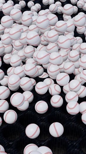 2.4K views · 116 reactions | Tall Baseball Drop #3danimation #simulation #animation #baseball | The3dartshow | Facebook