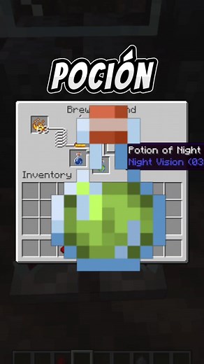 Cómo Hacer la Poción de Visión Nocturna en Minecraft