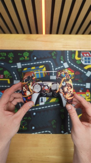 Custom PS5 Controller Request: Two Lions and a Mascot