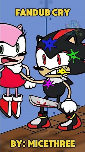 SONIC SAVED AMY FROM ZOMBIE SHADOW?! 😱🧟‍♂️ #shorts #sonic