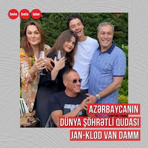 Bir neçə gün əvvəl oğlu azərbaycanlı pianoçu xanımla ailə quran, Hollivudun ən məşhur ulduzlarından biri olan, hətta Azərbaycanda heykəli qoyulan Jan-Klod Van Damm... O, idman karyerasından film dünyasına necə keçdi? Van Dammın əsl adı nədir? Beş dəfə evil olan aktyorun sevgililəri arasında hansı şahzadə olub? İlk qazancı nə qədər olub? | Bele bele ishler