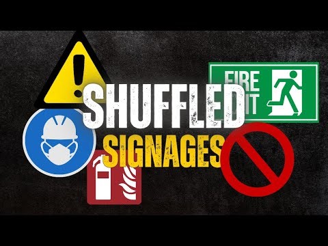 SHUFFLED SIGNAGES CHALLENGE | EPS SKILL TEST | SOUTH KOREA