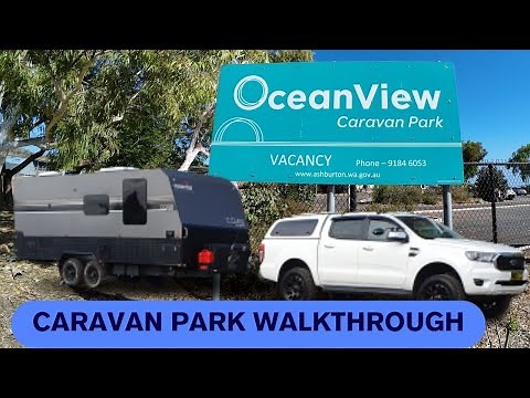 Oceanview Caravan Park - ONSLOW , WESTERN AUSTRALIA - Caravan Park walkthrough