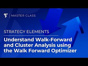Understand Walk-Forward Analysis and Cluster Analysis using the Walk Forward Optimizer