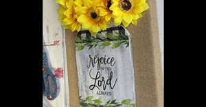 Gorgeous DIY Flower Wall Decor Tutorial For Spring