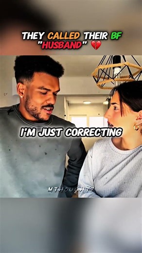 Call my BF “Husband” His reaction is so mean 💔 #relationships #hopecore #couple #boyfriend #girl