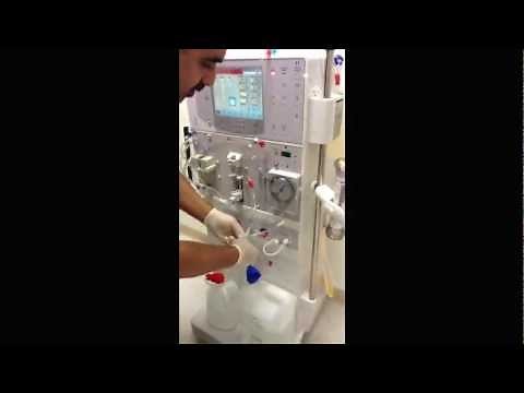 Priming the Dialysis Machine