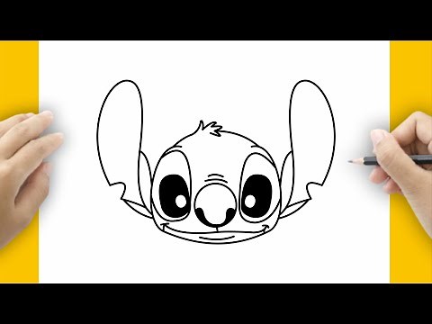 HOW TO DRAW STITCH FACE