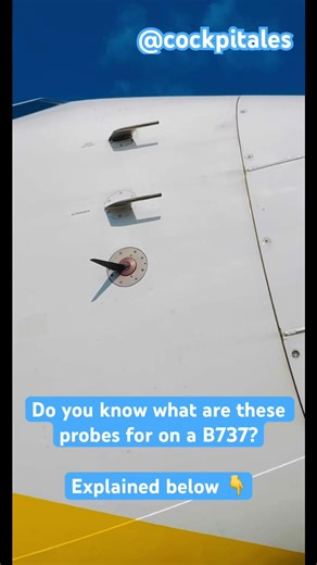 #boeing737 Pitot Probes Explained ✈️