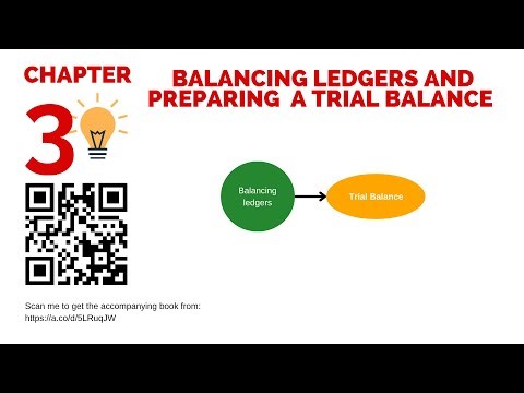 Chapter 3 Balancing Ledger Accounts & Preparing a trial balance