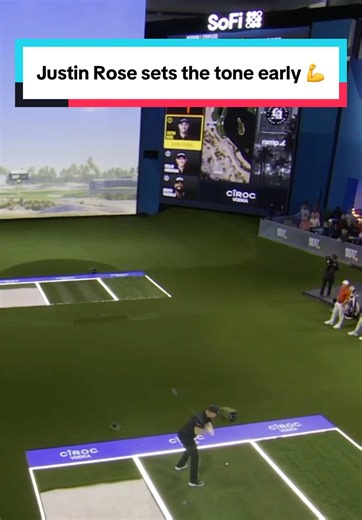 Justin Rose Sets the Tone Early in TGL Tuesday