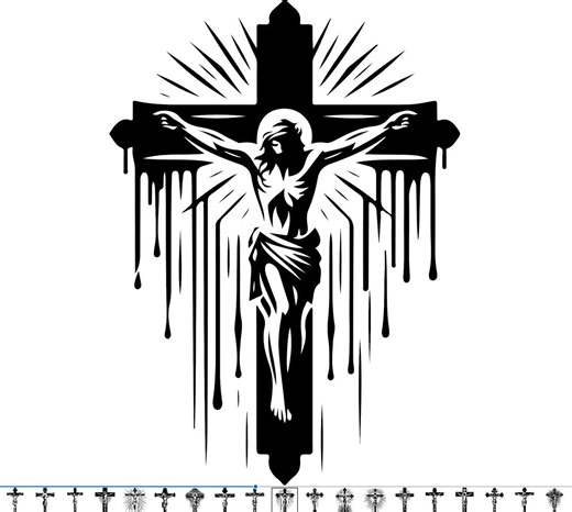 Crucifix SVG Bundle | 50 Christian & Religious Designs | Cross, Faith, Church, Cricut and Laser Cut - Etsy