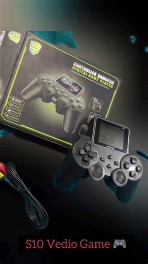 S10 Gamepad Controller🎮520 Retro Games in 1😯Handheld Vedio Games for kids#shorts #retrogaming #game