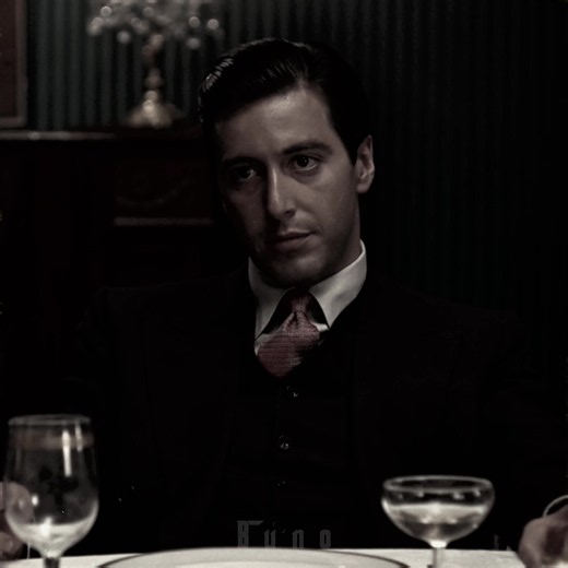 He’s such a mystery. #thegodfather #michaelcorleone #alpacino #fyp | michael corleone
