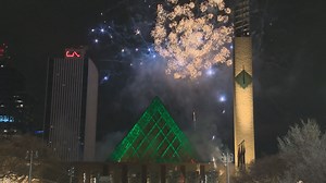 Thousands celebrate New Year’s Eve in downtown Edmonton