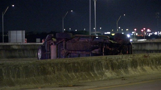 Driver survives shocking rollover crash on West Side with minor injuries