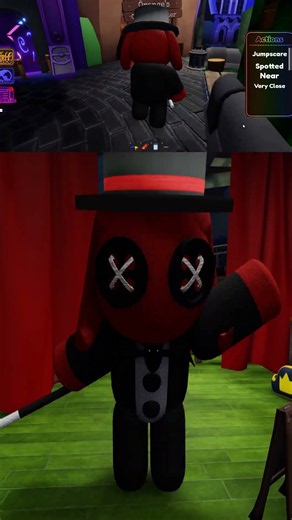 CUSTOMIZED RAINBOW FRIENDS ROLEPLAY CRIMSON UPDATE ROBLOX How to get VOODOO CURSED BADGE! #roblox