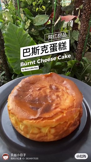 巴斯克芝士蛋糕食谱分享
