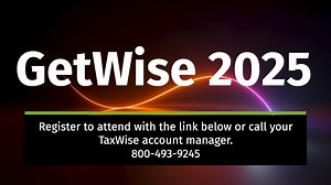  Calling all TaxWise® users! You will not want to miss the 2025 GetWise Annual Conference. With 6 dates & locations to choose from, attendees will get an exciting look into TaxWise product enhancements, exposure to industry experts, product leaders and software specific training. We hope to see you there! Register today: https://bit.ly/3HaHbsH #GetWise2025 #WoltersKluwer #TaxPros | Wolters Kluwer Tax & Accounting US | Facebook