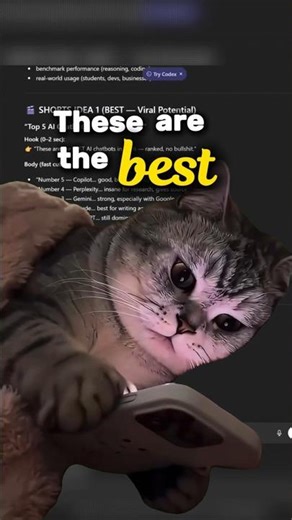 Stop Using Only ChatGPT… Here’s the TOP 5 Ranked #shorts #ai #studentlife