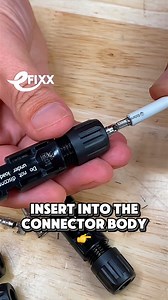 How to Make Off an MC4 Solar Connector (Properly) ✅ | EFIXX
