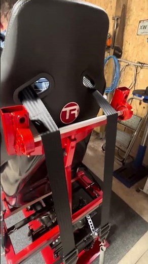 Amazing Simple Motion Simulator Seat Belt Tensioner Mod